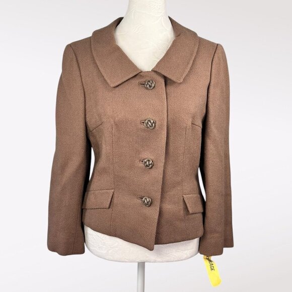 Vintage Lord & Taylor Wool Blazer Jacket Button Closure XS - Picture 1 of 12